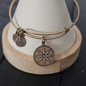 Alex and Ani Gold Star of Venus Starburst Charm Bracelet